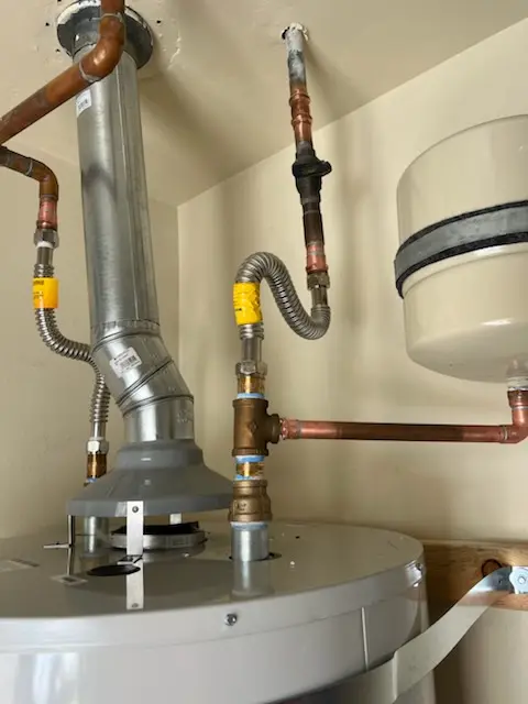 Water heater installation and plumbing repair in Dobson Woods